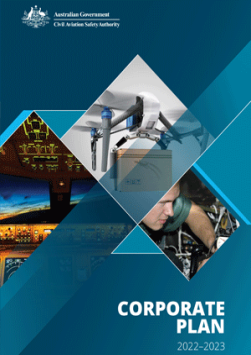 Corporate plan 2022-23 thumbnail - Australian Government - Civil Aviation Safety Authority