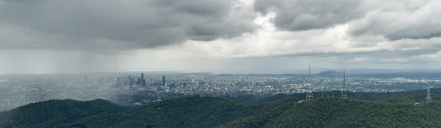 Weather in the Brisbane area