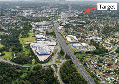 Target inbound to Archerfield looking north from Ikea
