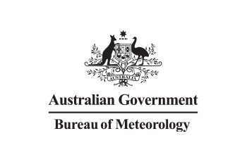 The logo of the Bureau of Meteorology