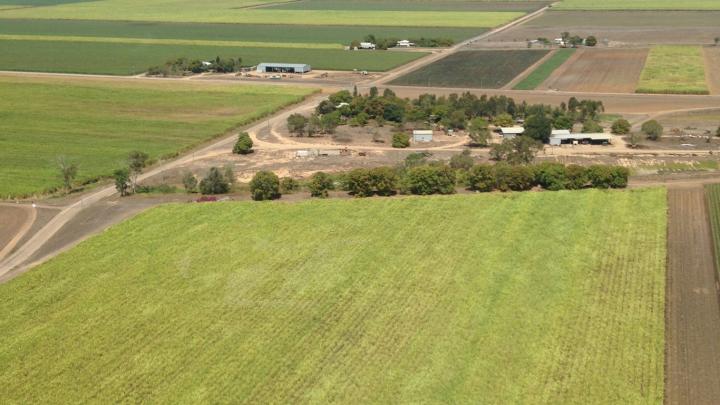 Aerial view of Mackay aerodrome