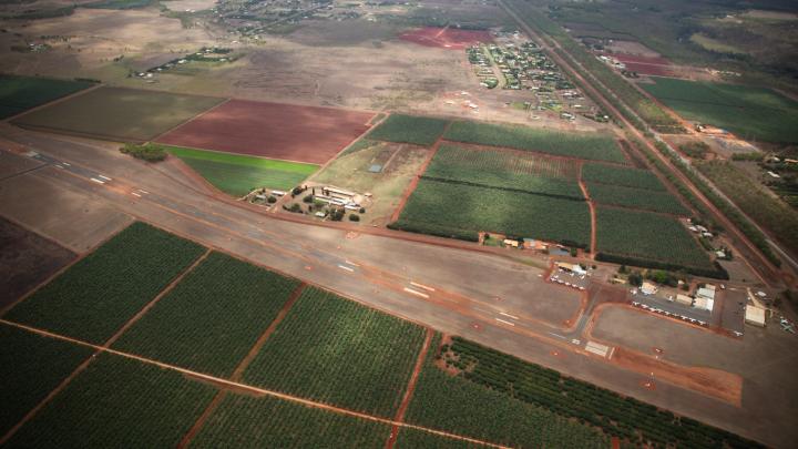 Aerial view of Mareeba aerodrome