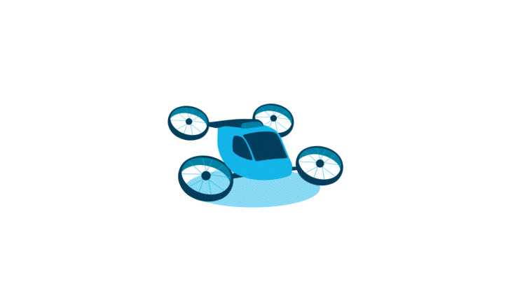 Multi-rotor vertical take-off and landing vehicle