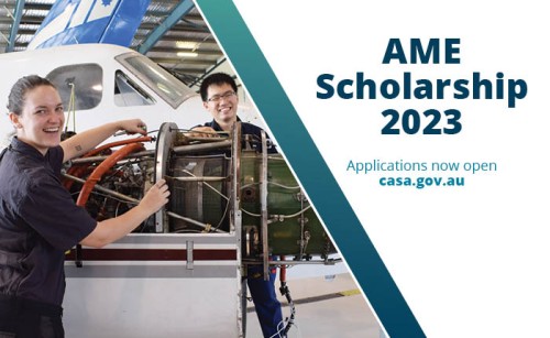 image of aircraft maintenance engineers scholarship