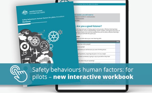 Safety behaviours: human factors for pilots - new interactive workbook