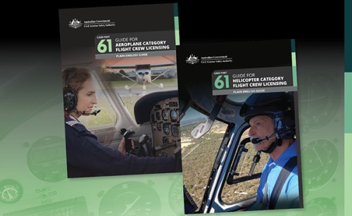 Image of the part 61 plain English guides for aeroplanes and helicopters