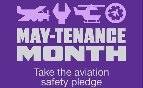 May-tenance month - Take the aviation safety pledge