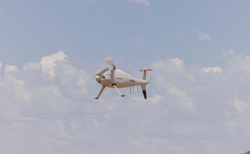 A large RPA being flown