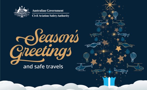 Season's greetings and safe travels