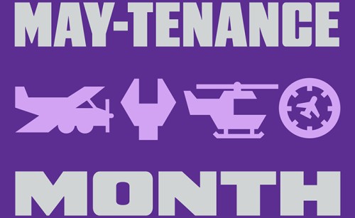 May-tenance Month news article
