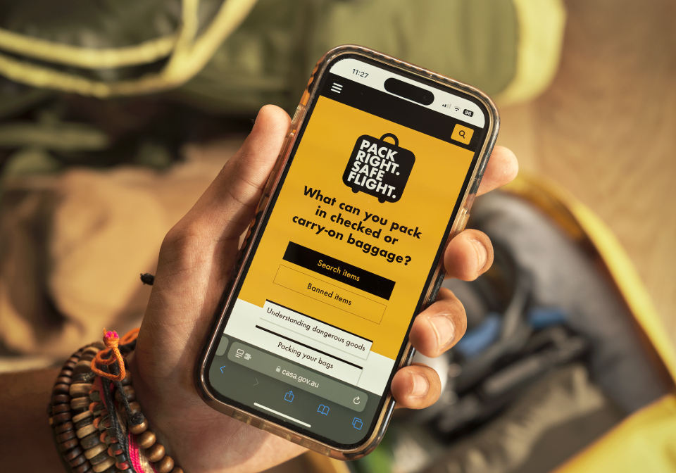 image of a person holding a mobile