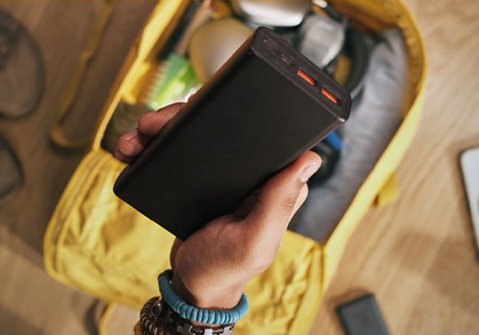 Packing lithium batteries social media post
