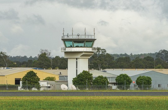 Archerfield air traffic control tower