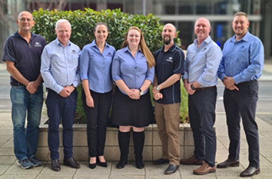 A group photo of CASA's Aviation Safety Advisors
