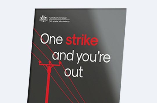 CASA's wire strike poster