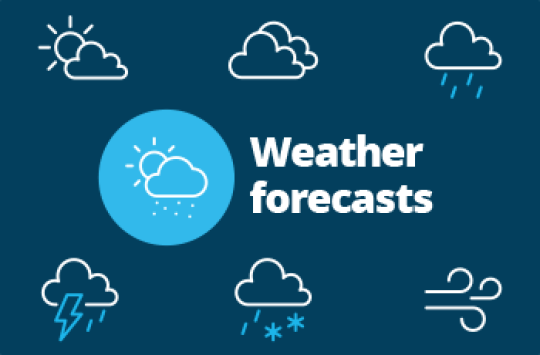 Weather forecasts