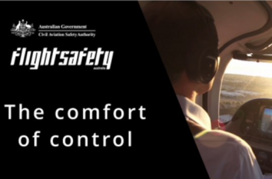 Flight Safety Australia - The comfort of control