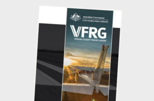 The cover of the Visual Flight Rules Guide