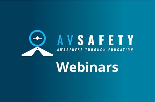 AvSafety webinars - Awareness through education