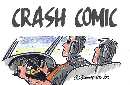 Crash comic flight planning - PSH