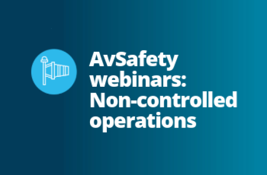 AvSafety webinars: Non-controlled operations