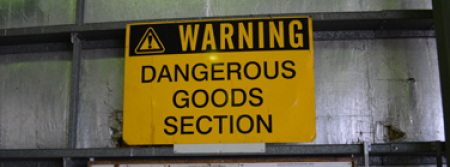 Dangerous goods landing page image