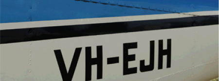 Rules Aircraft registration landing page image