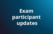 Exam participant updates image