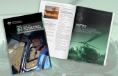 The cover and interior of the Part 61 Guide for Helicopter Flight Crew Licensing