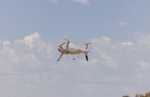 A large RPA being flown
