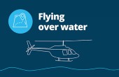 Flying over water - PSH