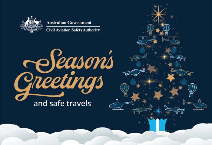 Season's greetings and safe travels