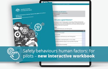 Safety behaviours: human factors for pilots - new interactive workbook