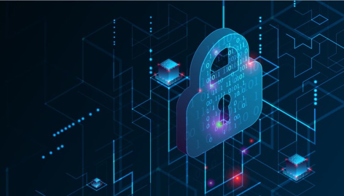 image of a generated lock