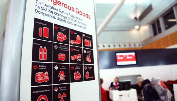 Image of a dangerous goods poster