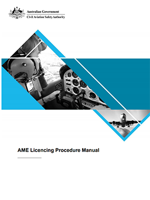 AME licensing procedures manual thumbnail of cover