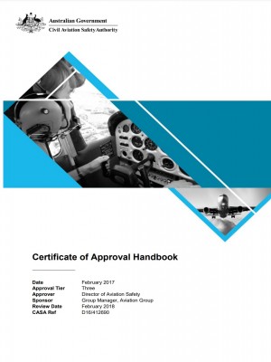 Cover of Certificate of approval handbook