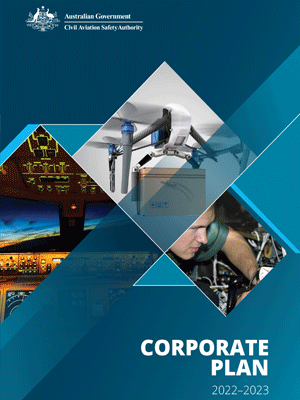 Corporate plan 2022-23 thumbnail - Australian Government - Civil Aviation Safety Authority