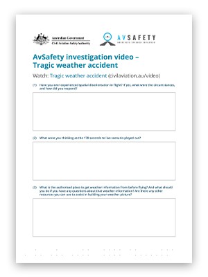 AvSafety investigation video - Tragic weather accident