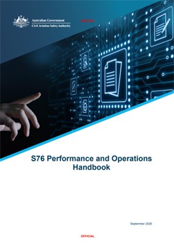 Cover of The Australian air transport pilot licence (helicopter) S76 performance and operations handbook