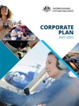 Australian Government - Civil Aviation Safety Authority corporate plan 2021 to 2022 cover