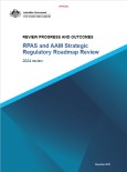  RPAS and AAM Strategic Regulatory Roadmap Review