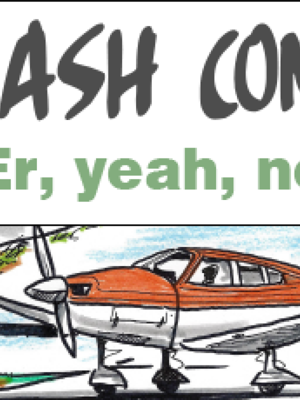 Crash comic - Er, yeah, no