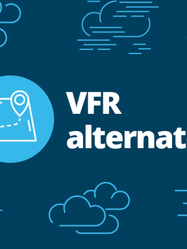 VFR alternates