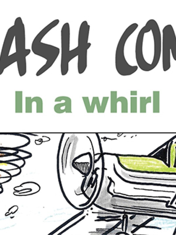 Crash comic - In a whirl